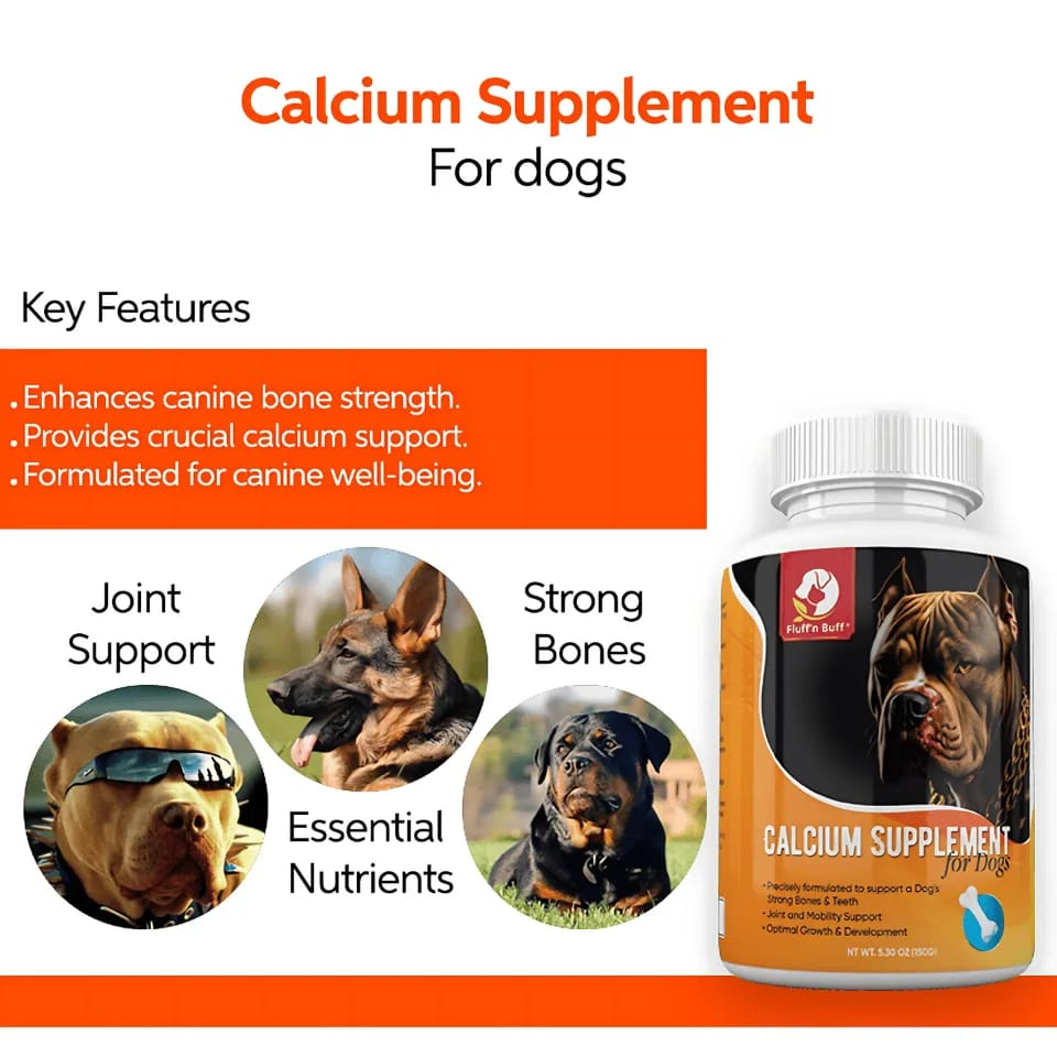 Fluff n Buff Calcium Supplement