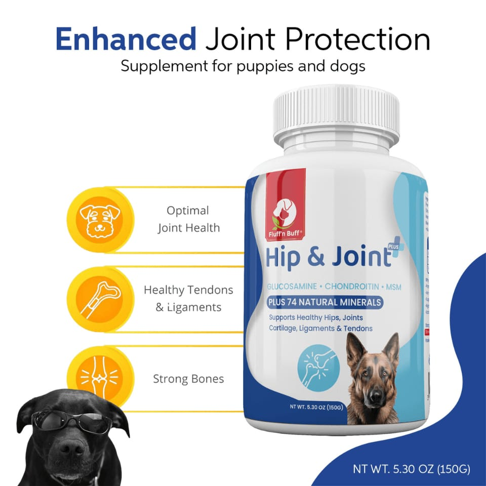 Fluff n Buff Hip & Joint Supplements