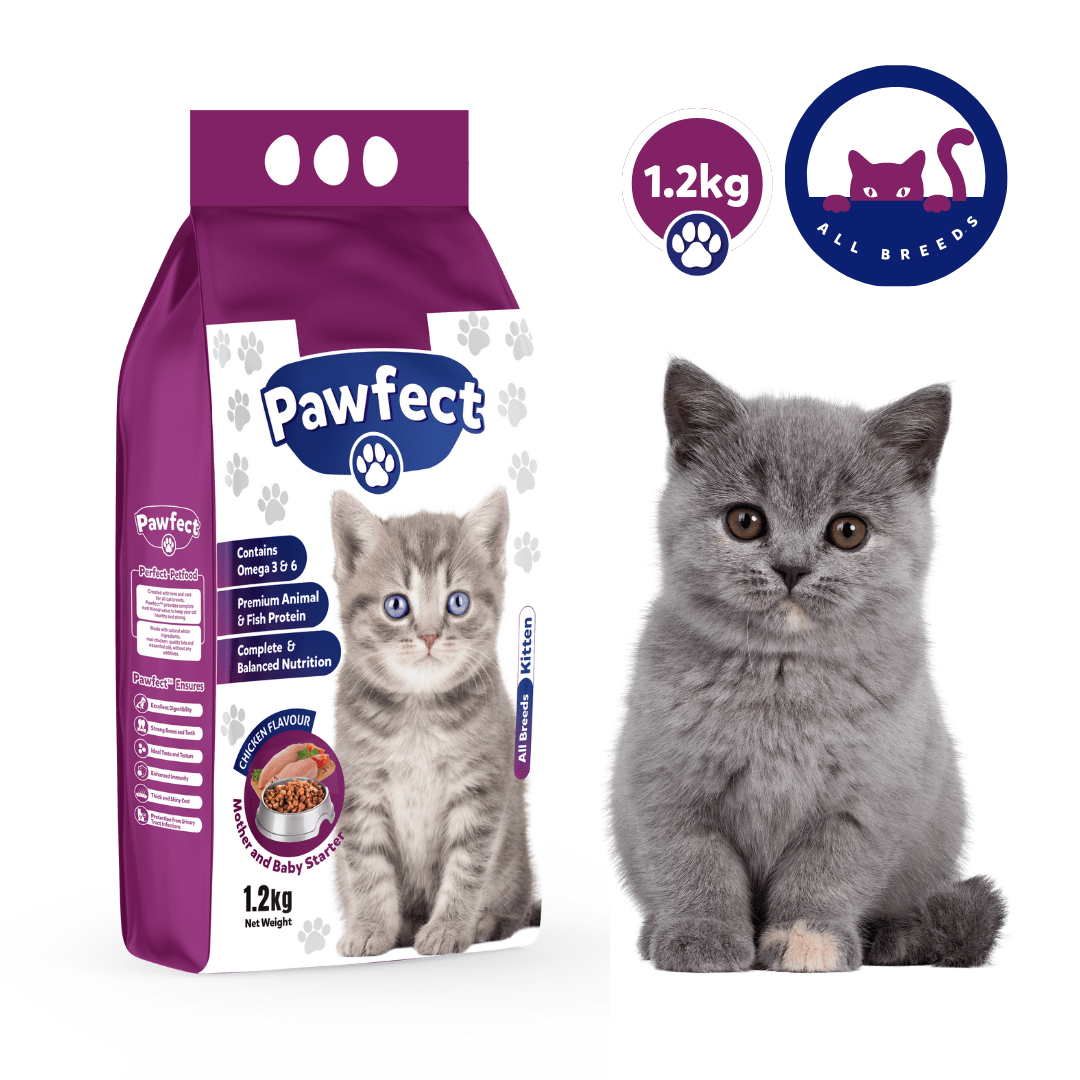Pawfect Kitten Food 1.2kg